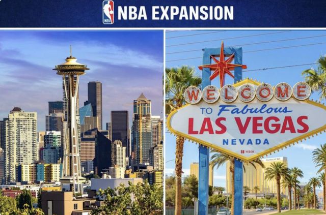 NBA扩军计划加速推进 西雅图拉斯维加斯将新增两